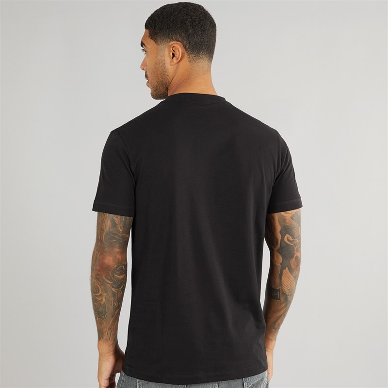 Calvin Klein Jeans Mens Monologo T-Shirt CK Black