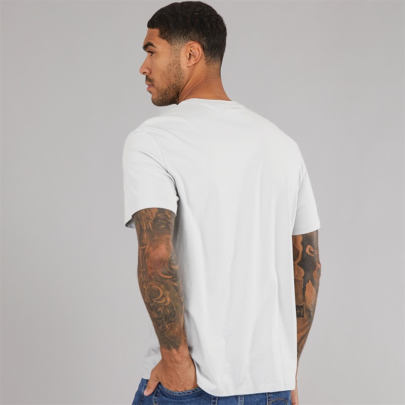 Calvin Klein Jeans Mens T-Shirt Gray Violet