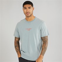 Calvin Klein Jeans Mens Acid Wash T-Shirt Trooper