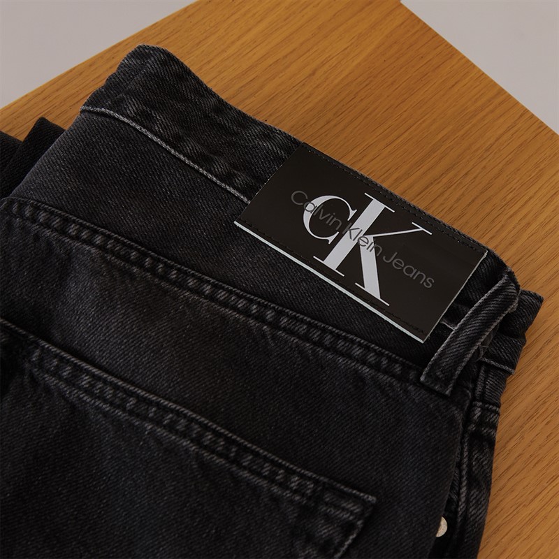 Calvin Klein Jeans Mens Dad Jeans Denim Black
