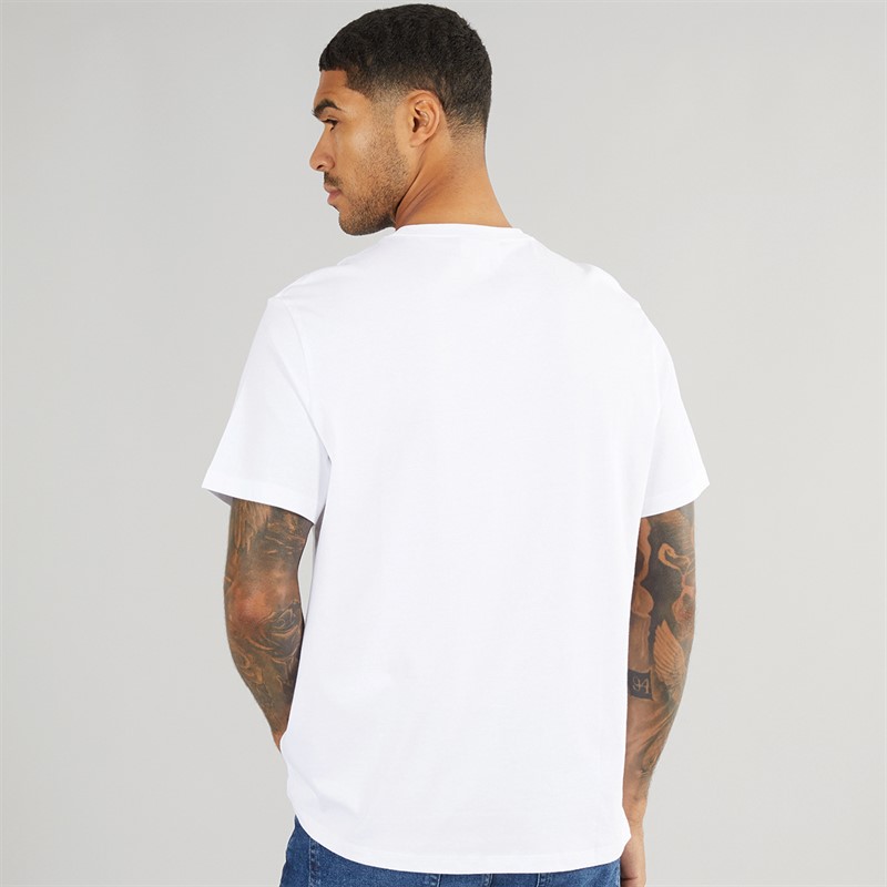 Calvin Klein Jeans Mens Varsity T-Shirt Brilliant White