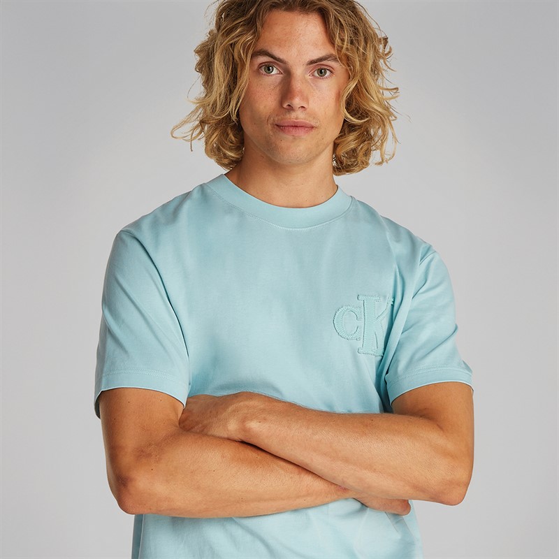 Calvin Klein Jeans Heren T-Shirt Fresh Mint