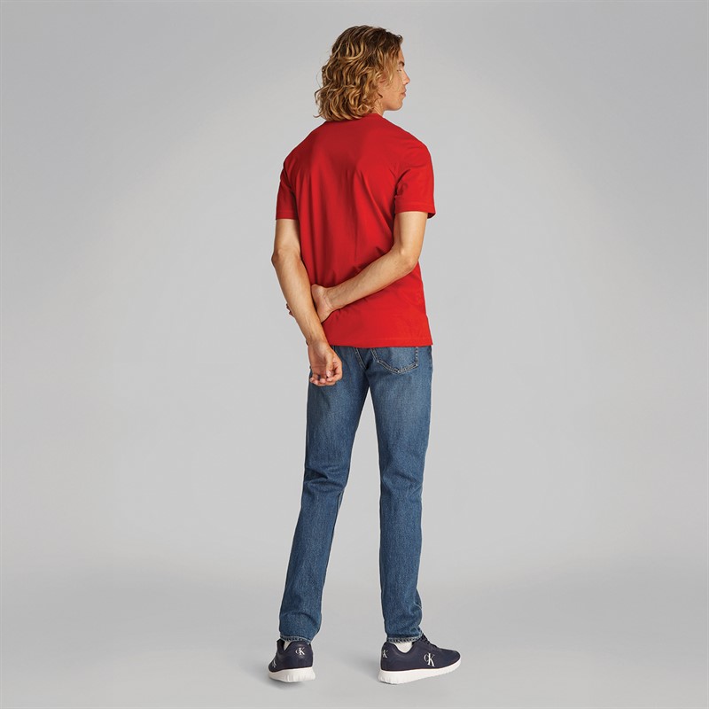 Calvin Klein Jeans T-shirt Monologo Homme Deep Magma