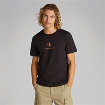 Calvin Klein Jeans T-shirt Homme Logo Ombre CK Noir