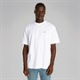 Calvin Klein Jeans Heren Geweven Label Relaxed T-Shirt Helder Wit