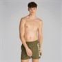 Calvin Klein Jeans Short de bain Homme Olive brûlée