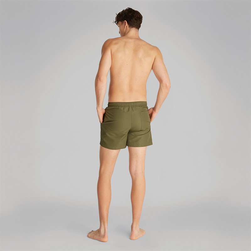 Calvin Klein Jeans Short de bain Homme Olive brûlée