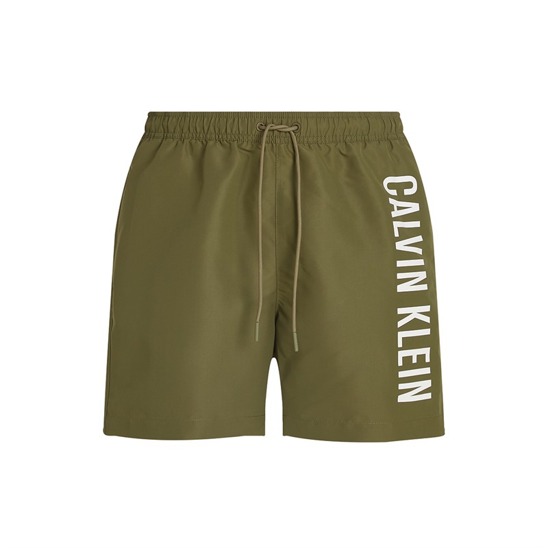 Calvin Klein Jeans Short de bain Homme Olive brûlée
