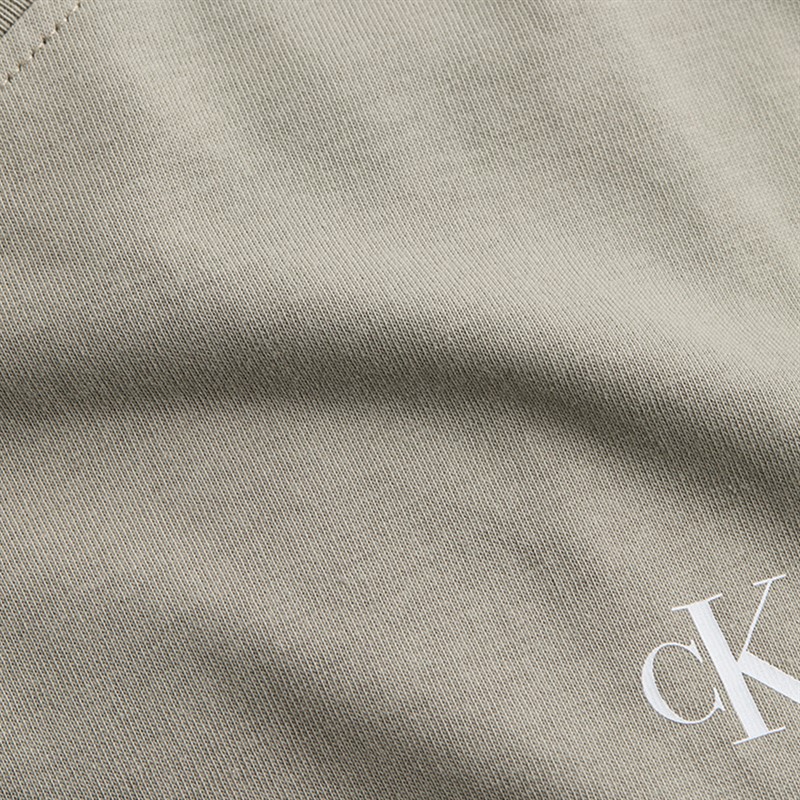 Calvin Klein Jeans Heren Geschilderd T-shirt Laurel Oak