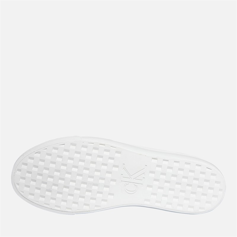 Calvin Klein Jeans Womens Platform Vulc Trainers Ck Black