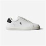 Calvin Klein Jeans Mens Chunky Cupsole Trainers Bright White/Black