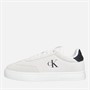 Calvin Klein Jeans Mens Classic Cupsole Trainers Bright White/Black