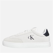 Calvin Klein Jeans Mens Classic Cupsole Trainers Bright White/Black