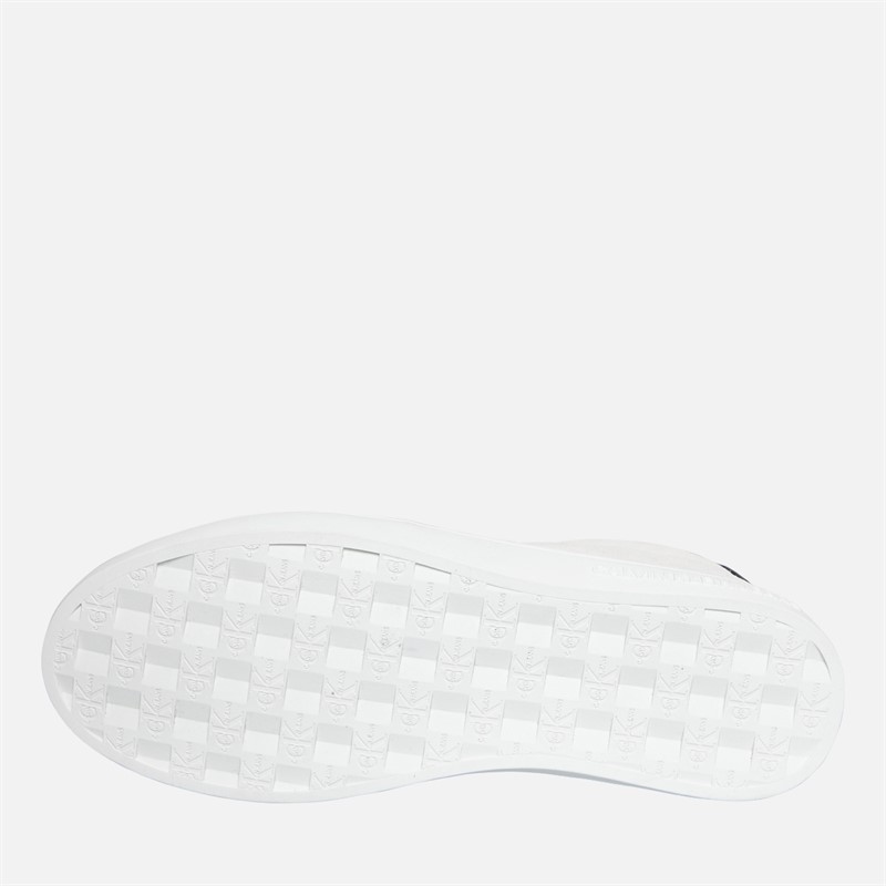 Calvin Klein Jeans Mens Classic Cupsole Trainers Bright White/Black