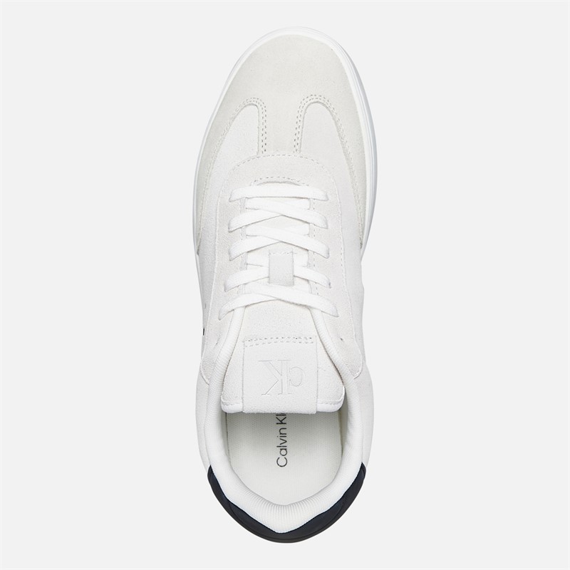 Calvin Klein Jeans Mens Classic Cupsole Trainers Bright White/Black