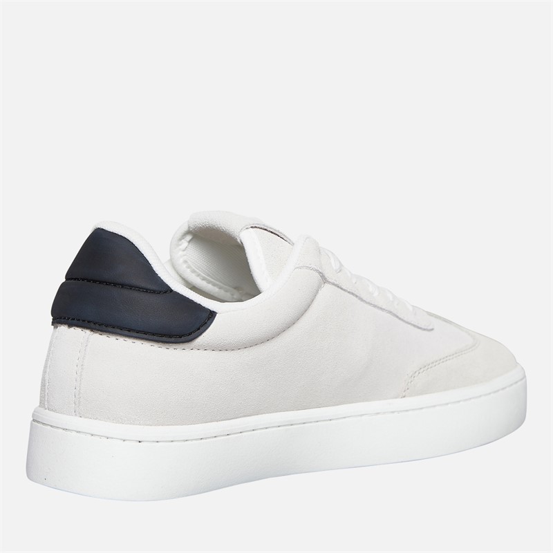 Calvin Klein Jeans Mens Classic Cupsole Trainers Bright White/Black