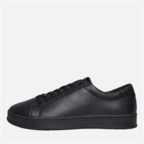 Calvin Klein Jeans Mens Lace Up Trainers Triple Black