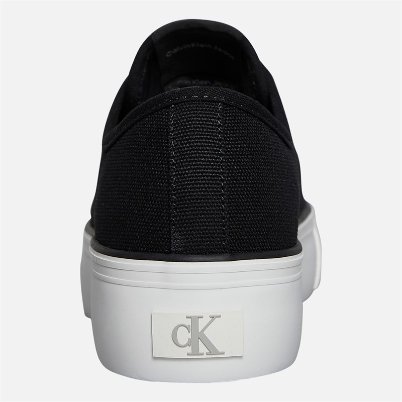 Calvin Klein Jeans Womens Flatform Vulc Trainers Ck Black