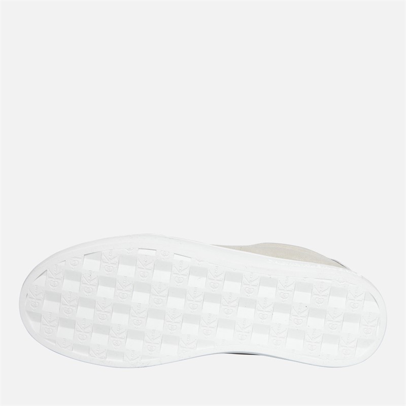 Calvin Klein Jeans Womens Suede Trainers Moonstruck