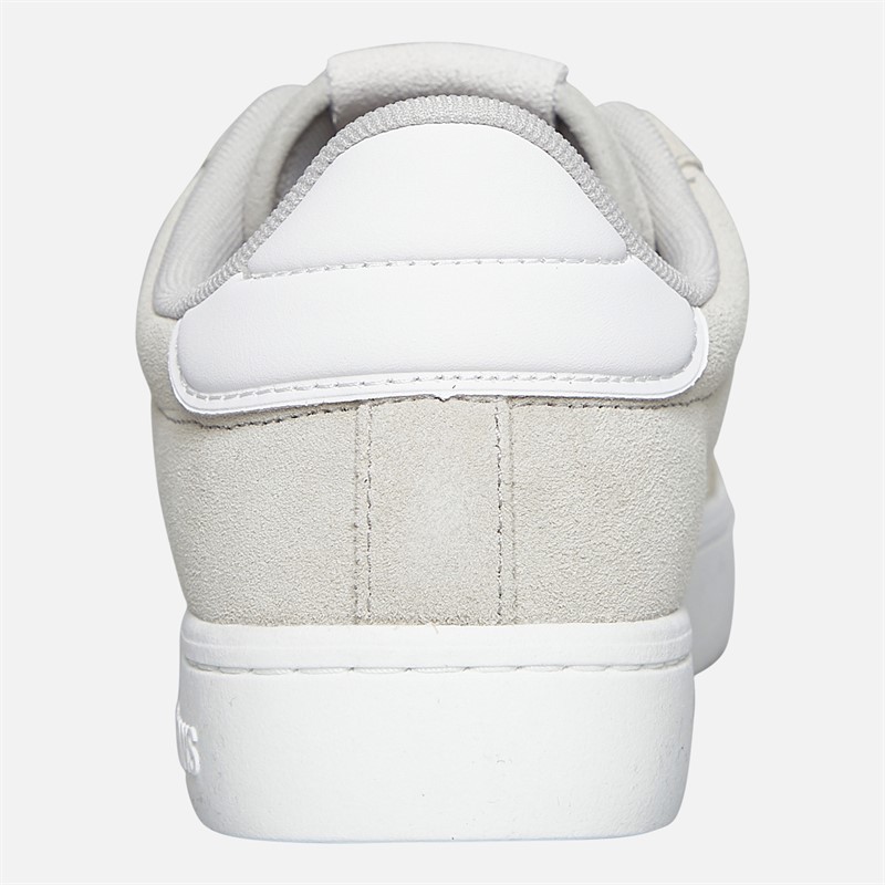 Calvin Klein Jeans Womens Suede Trainers Moonstruck