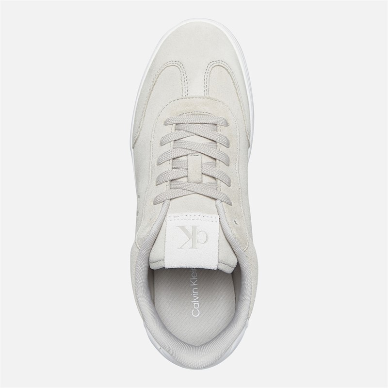 Calvin Klein Jeans Womens Suede Trainers Moonstruck