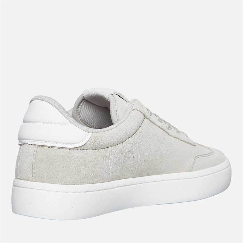 Calvin Klein Jeans Womens Suede Trainers Moonstruck