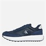 Calvin Klein Jeans Mens Athleisure Trainers Calvin Navy/B White/Oyster Mushroom
