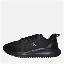 Calvin Klein Jeans Mens EVA Runner Trainers Triple Black