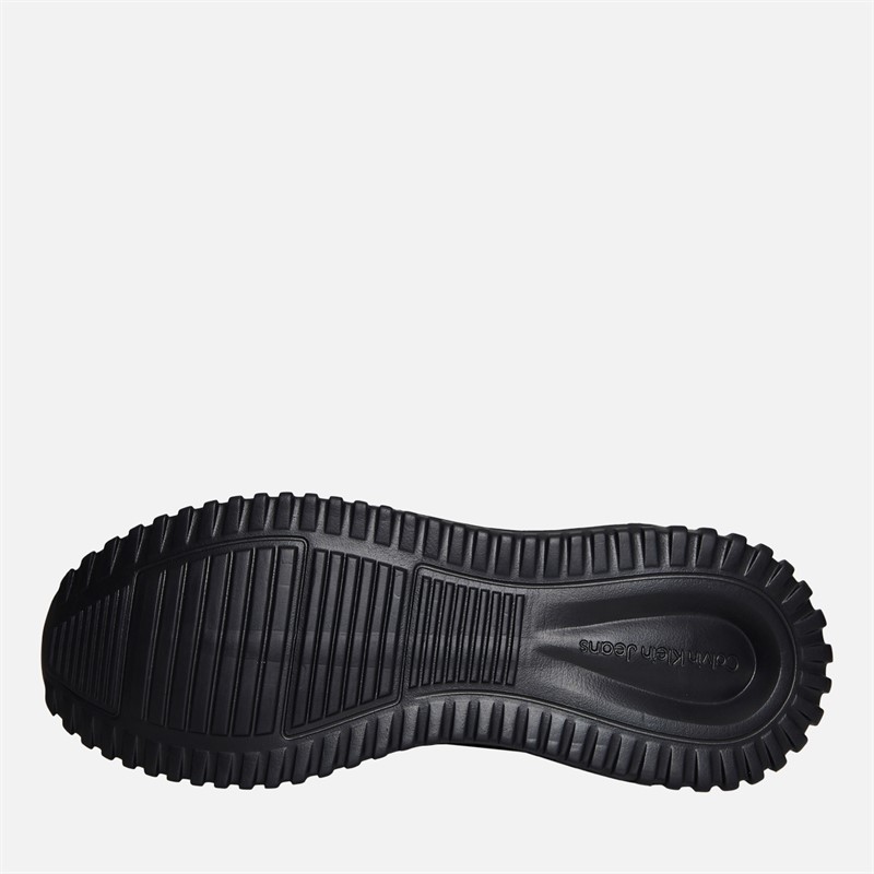 Calvin Klein Jeans Mens EVA Runner Trainers Triple Black