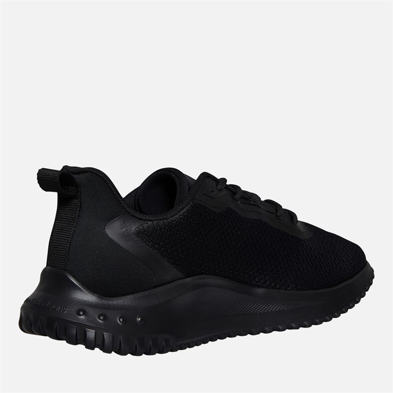 Calvin Klein Jeans Mens EVA Runner Trainers Triple Black