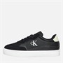 Calvin Klein Jeans Mens Classic Cupsole Trainers Ck Black/White Jade/Wild Lime Ck Black/White Jade/ Wild Lime
