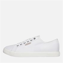 Calvin Klein Jeans Mens Monaco Vulc Trainers Triple Bright White