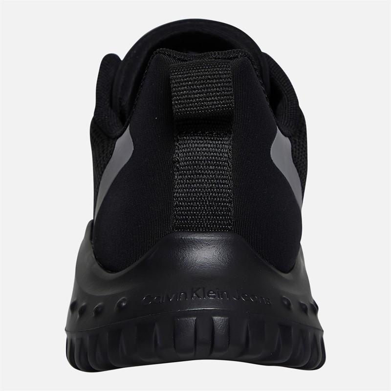 Calvin Klein Jeans Womens Eva Runner Trainers Black/Mockingbird