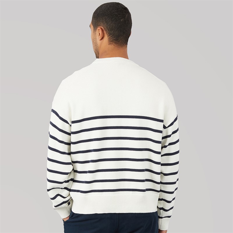 Calvin Klein Jeans Mens Crew Neck Sweatshirt Tofu