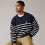 Calvin Klein Jeans Mens Crew Neck Jumper Dark Sapphire