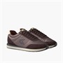 Calvin Klein Jeans Mens Retro Runner Essential Trainers Bordeaux/Peppercorn/Vanilla