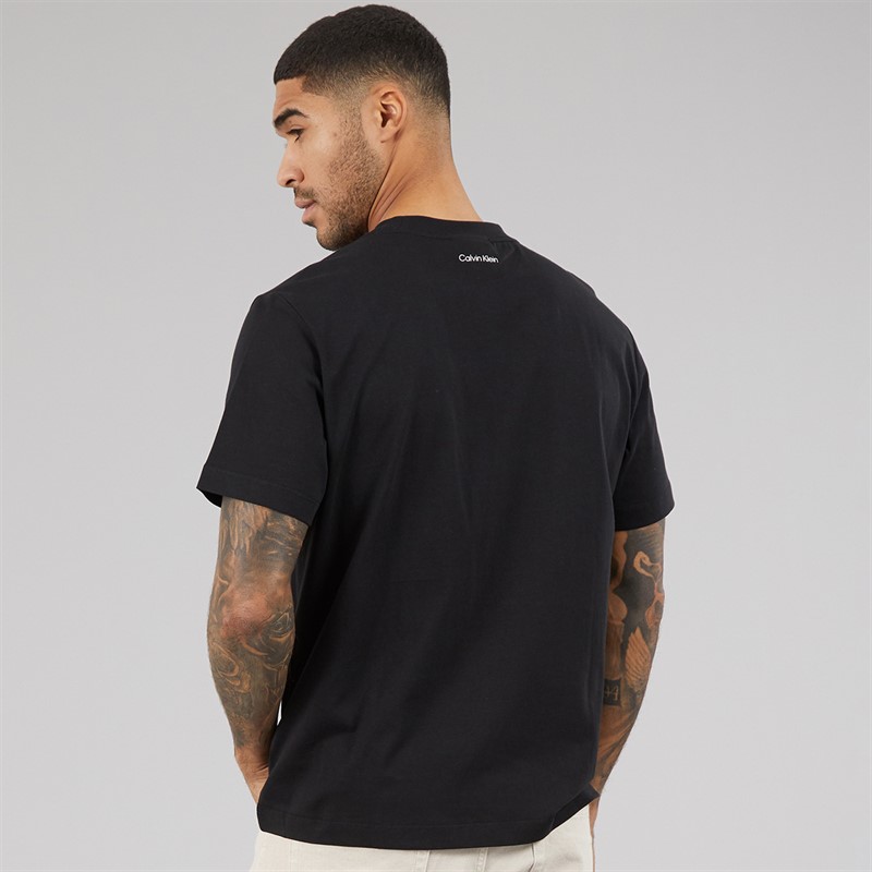 Calvin Klein Jeans Mens 20S March Graphic T-Shirt Black