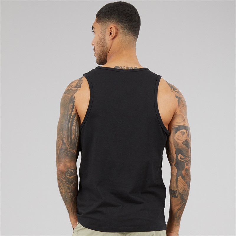 Calvin Klein Jeans Mens 30S Classic Micro Vest Black