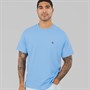 Calvin Klein Jeans Mens Short Sleeve Relaxed Fit Monogram T-Shirt Blue Descent