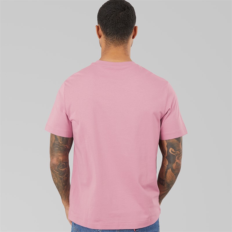 Calvin Klein Jeans Mens Short Sleeve Easy Monogram T-Shirt Orchid Haze