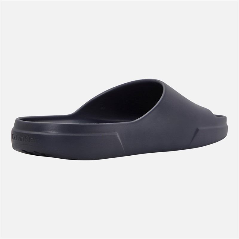 Calvin Klein Jeans Mens Chunky Sliders Iron Gate