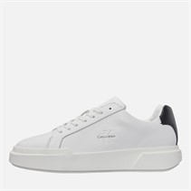 Calvin Klein Jeans Mens Chunky Cupsole Trainers Bright White/Black