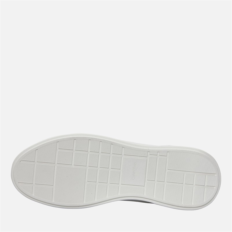 Calvin Klein Jeans Mens Chunky Cupsole Trainers Bright White/Black