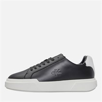 Calvin Klein Jeans Mens Chunky Cupsole Trainers Black/Bright White