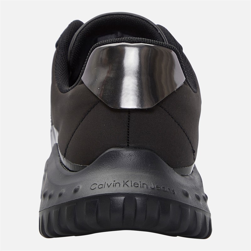 Calvin Klein Jeans Womens Eva Runner Trainers Triple Black