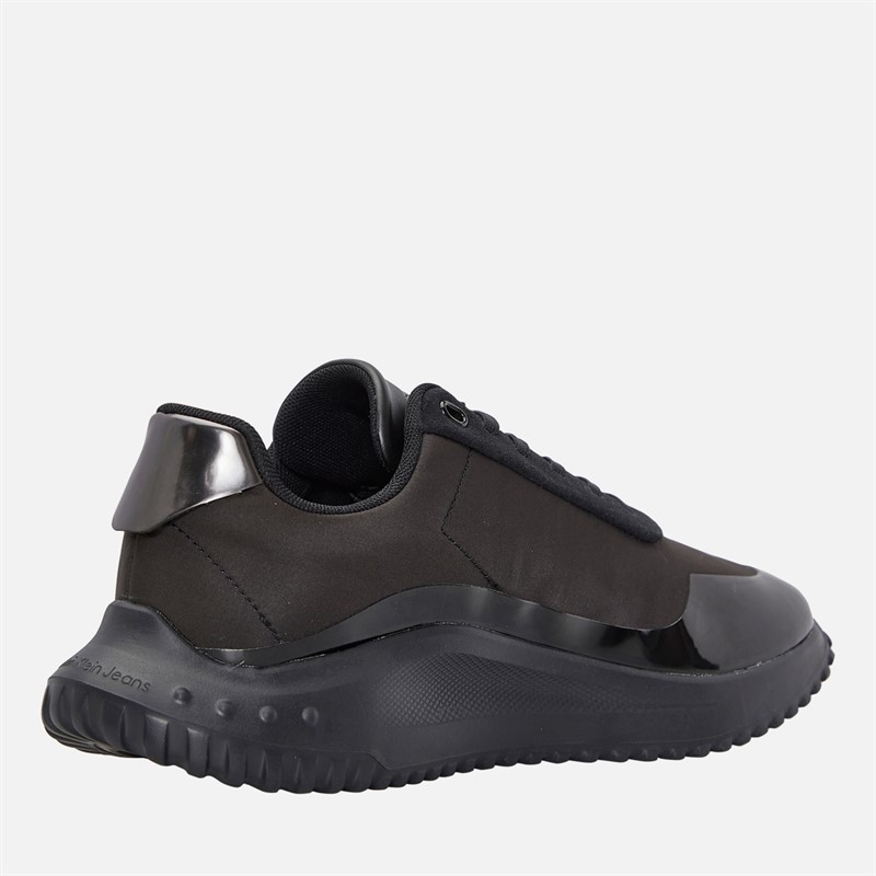 Calvin Klein Jeans Womens Eva Runner Trainers Triple Black