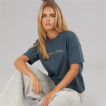 Calvin Klein Jeans Womens Boxy T-Shirt Biloxi Blues