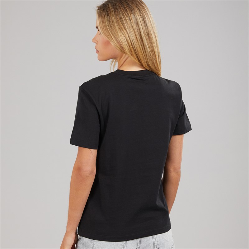Calvin Klein Jeans Womens Classic Logo T-Shirt Black