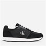Calvin Klein Jeans Mens Runner Lace Up Trainers Ck Black/Bright White