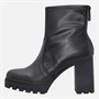 Calvin Klein Jeans Womens Heel Platform Boots Triple Black